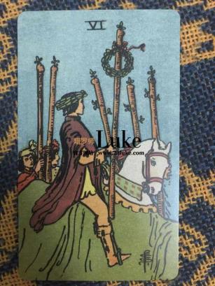 塔罗牌权杖六(逆位/正位)牌义解释教程 – TAROT•ᴗ•LUKE